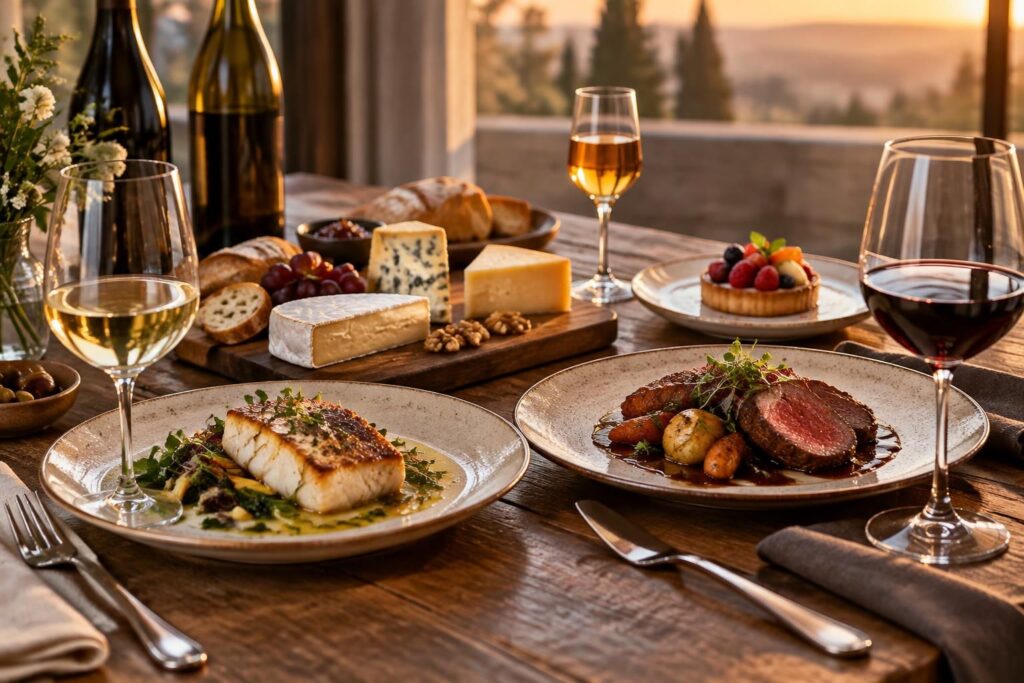 découvrez les règles essentielles des accords mets et vins et trouvez le vin idéal pour sublimer chaque plat, des entrées aux desserts.