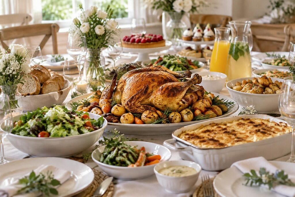 découvrez des idées de repas simples et généreux pour un menu de communion convivial, savoureux et facile à préparer pour tous vos invités.