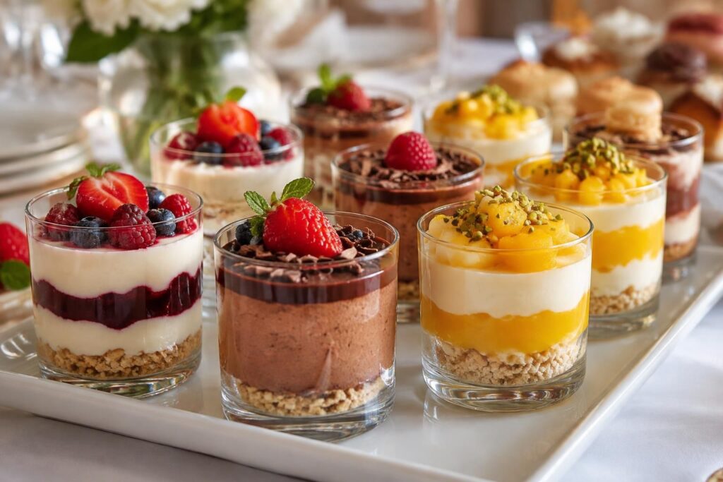 découvrez des recettes de verrines sucrées pour buffet, faciles à préparer à l’avance et parfaites pour régaler vos invités sans stress.